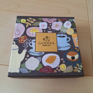 ゴディバ 空き箱 チョコレート GODIVA 2023 正方形 小物入れ