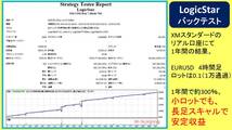 FXツール★異なるロジックの２本立て自動売買EAリスク分散型 (検) MT4 スキャルピング Scalpingエキスパートアドバイザー トレードシステム_画像3