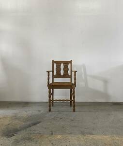 フランス アンティーク Arm Chair ”anonymous” ビンテージ チェア テーブル Charles Dudouyt