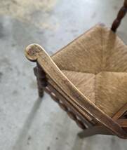 フランス アンティーク Arm Chair ”anonymous” ビンテージ チェア テーブル Charles Dudouyt ベルギー_画像10