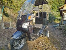 ジャイロキャノピー 2人乗り 高速道路OK ホンダ HONDA 側車付軽二輪 登録してあります。68cc_画像2