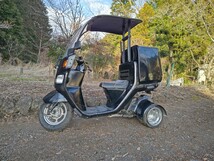 ジャイロキャノピー 2人乗り 高速道路OK ホンダ HONDA 側車付軽二輪 登録してあります。68cc_画像3