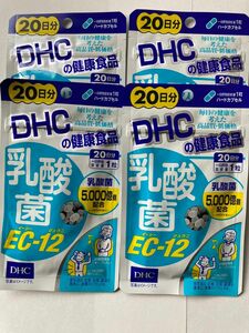 【匿名配送】DHC 乳酸菌EC-12 20日分 ×4袋 