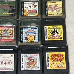 2 GBC 任天堂 ゲームボーイカラー ソフト 25点セット ソフトのみ ワリオランド2 カードキャプターさくら 三国志などの画像3