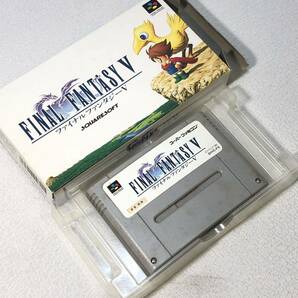 SFC スクエア ファイナルファンタジーV ファイナルファンタジーⅥ ２点セット スーパーファミコン ソフト レトロゲームの画像5