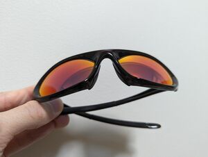 【激レア・超美品】 OAKLEY TWENTY XX ジェットブラック×ルビーイリジウム 初期レンズカラー