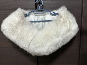 新品未使用*ブルーFOX *ショール *フォックス *サガフォックス *SAGA FURS *日本製　