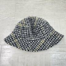 OUR LEGACY アワーレガシー BUCKET HAT モヘア 千鳥格子 チェック バケット ハット 帽子 A4238BPH Prenzlauer Houndstooth サイズ M/L_画像2