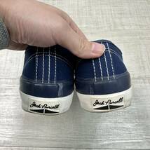 CONVERSE ADDICT JACK PURCELL CANVAS SLIP-ON 1CK457 コンバース アディクト ジャックパーセル キャンバス スリッポン NAVY サイズ 26cm_画像4