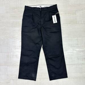 22aw 2022 WACKO MARIA ワコマリア x Dickies ディッキーズ PLEATED TROUSERS DICKIES-WM-PT11 トラウザー パンツ ブラック サイズ L