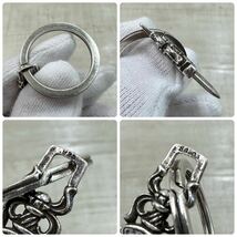 定番 CHROME HEARTS クロムハーツ ダガー キーリング キーホルダー ペンダントトップ シルバー 925_画像10