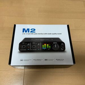 未使用MOTU M2 オーディオインターフェース