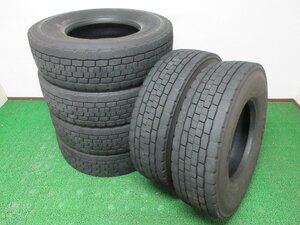 ZV953【送料無料 在庫処分】245/80R17.5 133/131 超溝高 ダンロップ SP680 MIX オールシーズン 夏 冬 6本 激安 中型 4トン 増トン トラック