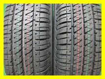 ZR867【送料無料】195/80R15 ★ 新品同様 ★ 新車外し ♪ ブリヂストン 夏タイヤ DUELER H/T 684Ⅱ 21年製 4本 激安 ジムニー シエラ 等に_画像3