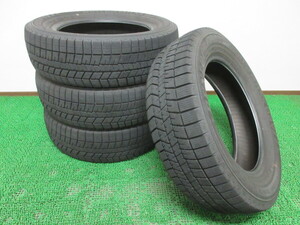 ZG894【送料無料】175/65R15 超溝高 8~9分山 ダンロップ スタッドレス ★ 最新 ★ WINTERMAXX 03 ♪ 20年製 4本 激安 フィット ヴィッツ 等