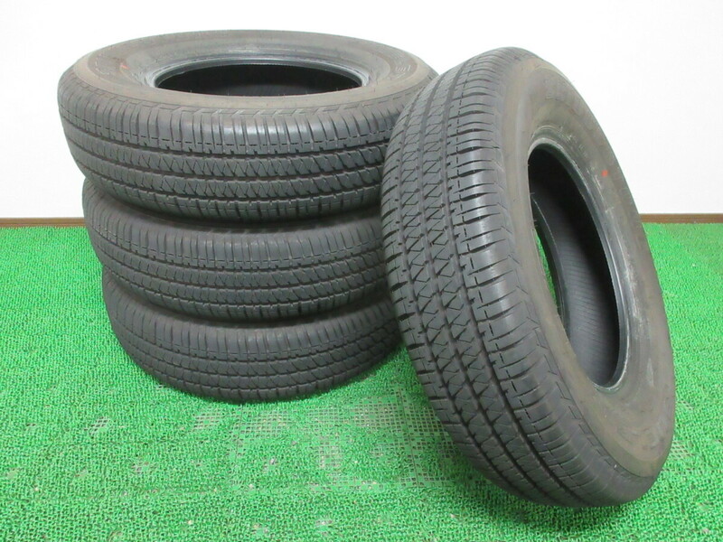 ZH855【送料無料 SALE品!!】195/80R15 ほぼ新品溝 ♪ ブリヂストン 夏タイヤ DUELER H/T 684Ⅱ 21年製 4本 激安 ジムニー シエラ 等に ♪♪