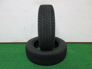 ZT661【送料無料】175/65R15 超溝高 8.5~9分山 ブリヂストン スタッドレス ★最新★ VRX3 ♪ 21年製 2本 激安 ヴィッツ アクア フィット 等