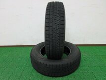 ZK410【送料無料】165/70R14 超溝高 8.5~9分山 ブリヂストン スタッドレス VRX2 ♪ 21年製 2本 激安 アクア ヴィッツ ソリオ マーチ デミオ_画像1