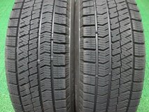 ZK344【送料無料】195/65R16 超溝高 9分山 ブリヂストン スタッドレス VRX2 ♪ 2020年製 4本 激安 ライズ ロッキー アテンザ レックス 等に_画像2