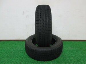 ZT750【送料無料】185/60R15 超溝高 9分山 ブリヂストン スタッドレス VRX2 ♪ 22年製 2本 激安 アクア ヤリス フィット シャトル シエンタ