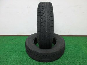 ZR718【送料無料 在庫処分】185/70R14 超溝高 8~8.5分山 ブリヂストン スタッドレス VRX 2本 激安 ノート フリード ストリーム シビック 等