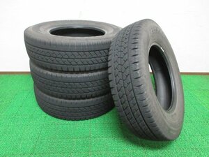 ZD737【送料無料】195/80R15 107/105 超溝高 ブリヂストン スタッドレス BLIZZAK VL1 2021年製 4本 激安 ハイエース 200系 キャラバン 等に