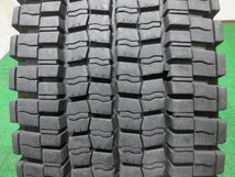 ZY205【送料無料】245/70R19.5 136/134 超溝高 8~8.5分山 スタッドレス DECTES SP001 21年製 4本 激安 大型 低床 トラック ユニック 積載車_画像4