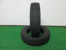 ZK172【送料無料】155/80R14 88/86 超溝高 8.5分山 スタッドレス WINTERMAXX SV01 2020年製 2本 激安 プロボックス サクシード バン 商用車_画像1