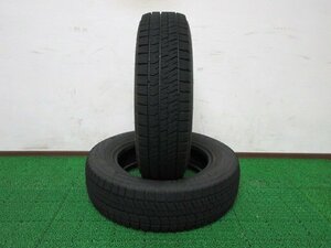 ZD008【送料無料】165/70R14 超溝高 8~8.5分山 ブリヂストン スタッドレス VRX2 ♪ 20年製 2本 激安 アクア ソリオ デミオ ヴィッツ マーチ