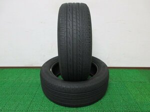 ZD265【送料無料 SALE品】225/55R18 超溝高 8~8.5分山 ブリヂストン 夏タイヤ ALENZA LX100 21年製 2本 激安 エルグランド エクストレイル