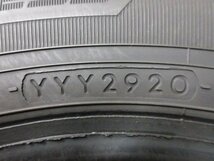 ZC876【送料無料】155/80R14 88/86 超溝高 8.5分山 ヨコハマ スタッドレス iG91 20年製 4本 激安 プロボックス サクシード バン 商用車 等_画像10