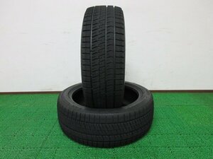 ZC984【送料無料】225/45R18 超溝高 8.5分山 ブリヂストン スタッドレス VRX2 ♪ 2020年製 2本 激安 プリウスα リーフ ジェイド RX-8 MINI