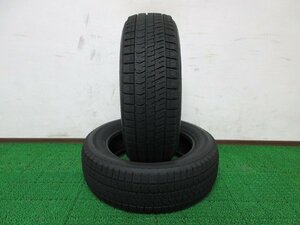 ZT831【送料無料】185/60R15 超溝高 9分山 ブリヂストン スタッドレス VRX2 ♪ 22年製 2本 激安 アクア ヤリス フィット シャトル シエンタ