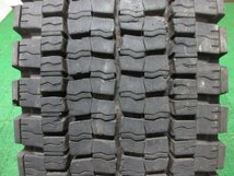 ZR854【送料無料】225/80R17.5 123/122 超溝高 8.5分山 スタッドレス DECTES SP001 21年 6本 激安 中型 4トン トラック キャンター エルフ_画像6