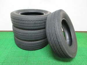 ZM024【送料無料 SALE品】205/75R16 113/111 12PR 超溝高 8~8.5分山 ヨコハマ 夏タイヤ LT151R 20年製 4本 激安 小型 中型 トラック エルフ