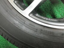 ZL854【送料無料 SALE品】185/65R15 超溝高 8.5~9分山 夏タイヤ ECOFINE 21年製 アルミ ホイールセット 4本 WORK 激安 ノート デミオ bB 等_画像6