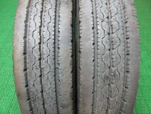 ZL859【送料無料 在庫処分】205/85R16 117/115 超溝高 8.5分山 ブリヂストン 夏タイヤ DURAVIS R205 4本 激安 中型 2トン トラック エルフ_画像2