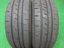 ZL874【送料無料】185/55R15 超溝高 8.5分山 ブリヂストン 夏タイヤ Playz PXⅡ 2021年製 4本 激安 ノート デミオ フィット フィアット 500_画像3