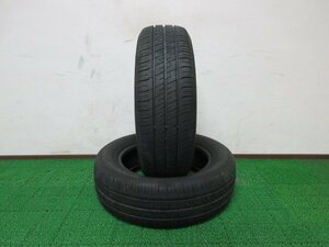 ZM078【送料無料】205/60R16 超溝高 8.5~9分山 グッドイヤー 夏タイヤ EG02 ♪ 22年製 2本 激安 プリウスα ヴォクシー ステップワゴン 等