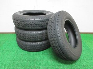 ZM079【送料無料】185/80R15 103/101 超溝高 8.5分山 ヨコハマ 夏タイヤ SUPER VAN 356 20年製 4本 激安 小型 中型 トラック エルフ ダイナ