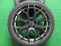 ZM084【送料無料 SALE品】245/35R20 超溝高 8~8.5分山 夏タイヤ 21年製 4本 ホイールセット 4本 VENERDI 激安 アルファード ヴェルファイア_画像6