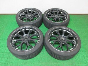 ZM084【送料無料 SALE品】245/35R20 超溝高 8~8.5分山 夏タイヤ 21年製 4本 ホイールセット 4本 VENERDI 激安 アルファード ヴェルファイア