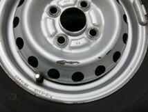 ZM092【送料無料】145R12 6PR 超溝高 トーヨー 夏タイヤ V-02e 2022年製 ホイールセット 4本 激安 軽トラック 軽バン 軽バス アクティ 等に_画像8