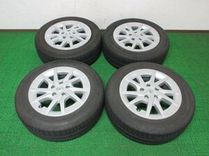 M101【送料無料】205/60R16 超溝高 8~8.5分山 夏タイヤ ENASAVE RV505 2020年製 アルミ ホイールセット 4本 トヨタ プリウスα 純正 激安