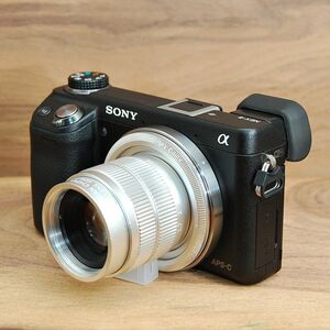 ソニー SONY NEX-6 マニュアル単焦点レンズセット Wi-Fi搭載 ミラーレス カメラ 中古