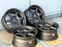 送込 未使用 即日発送 15x7J +20 PCD100 15インチ ホイール 4本 4穴 アルト ロードスター プロボックス NB NA bB 街角_画像2