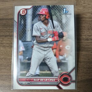 2022 Bowman Elly De La Cruz 1st RC