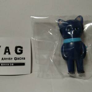 VAG (VINYL ARTIST GACHA) SERIES 38 NEKO 青猫 コジカトイズ ソフビ フィギュア ガチャガチャの画像1