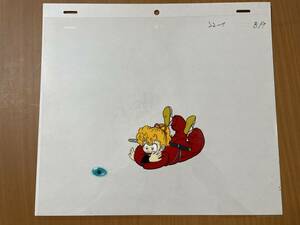  Toriyama Akira Dr. slump Arale-chan cell picture + animation yellow green ...①B19