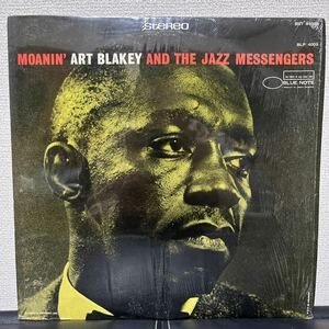 シュリンク付 Art Blakey And The Jazz Messengers / Moanin LP BLUE NOTE cr708s332403 BLP4003 BST84003